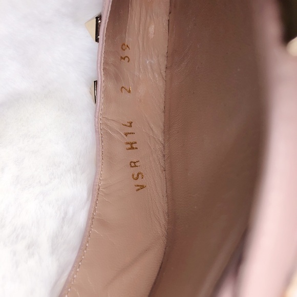 ❤️SOLD❤️Valentino rockstud slingback nude 39 - Picture 8 of 10